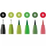 Faber Castell PITT artist pens 267117 Green - Slika 2