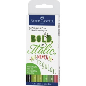 Faber Castell PITT artist pens 267117 Green