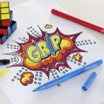 FABER CASTELL Flomasteri Grip 1/30 155335 - Slika 3