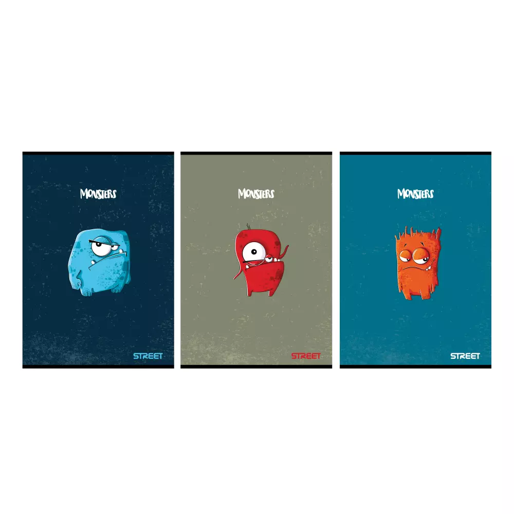 Sveska Monsters A4 MP karo 658.920