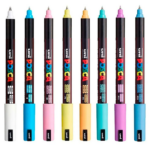 Uni POSCA Marker PC-1MR Set Pastel 1/8 - Slika 3