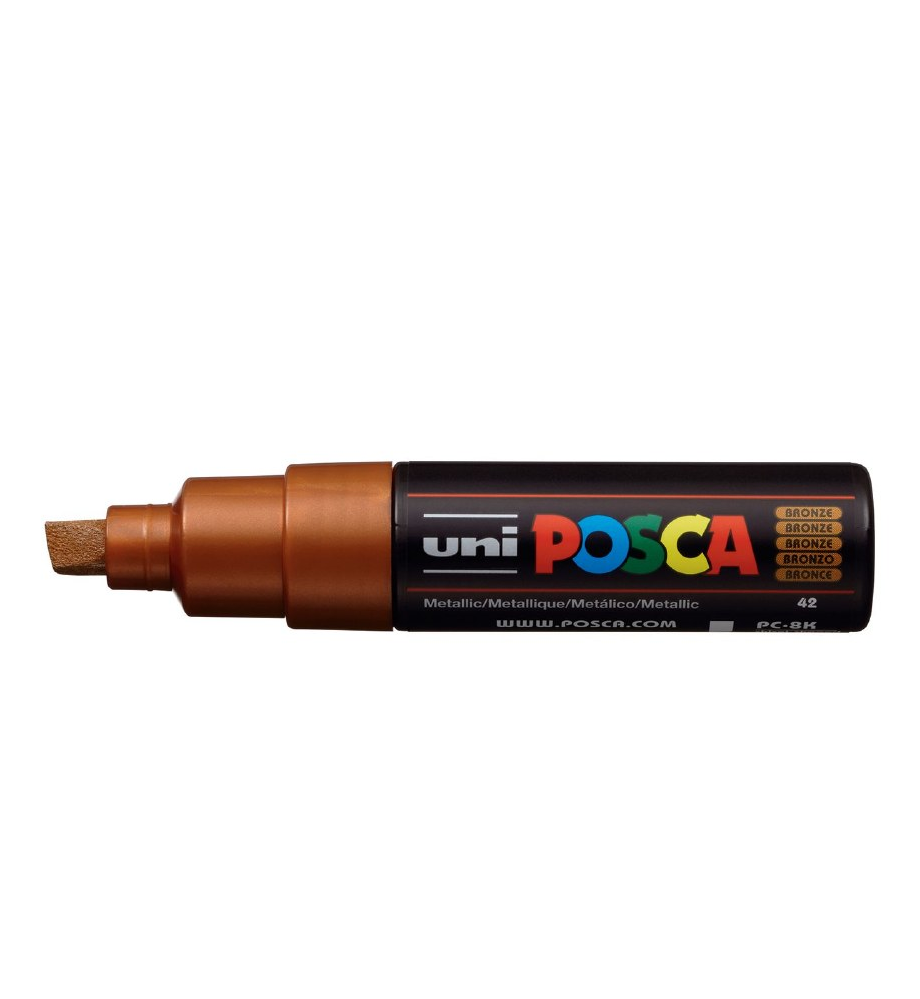 8k-brnz Uni POSCA Marker PC-8K, bronze - Slika 1