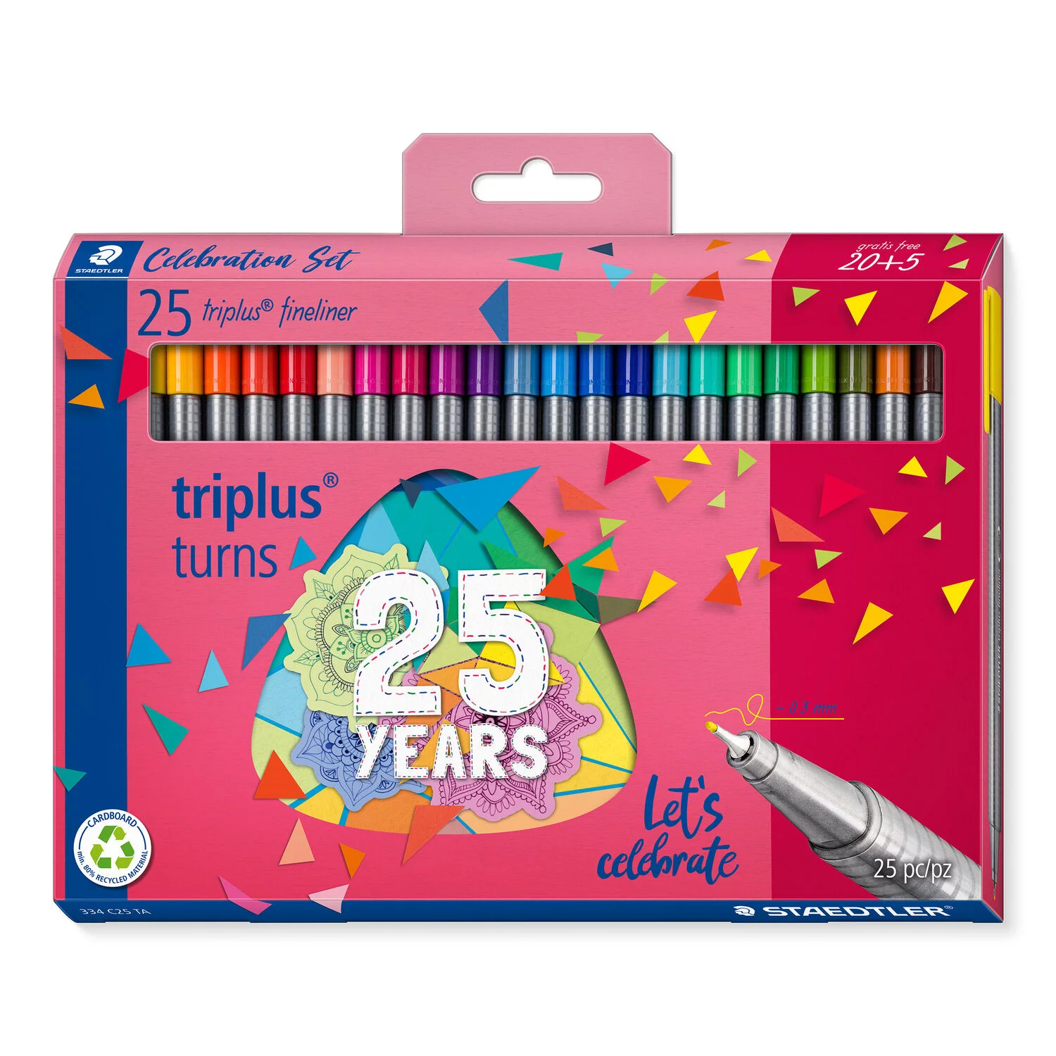 334C25TA STAEDTLER Fineliner Turns set 25 334 C25 TA - Slika 1