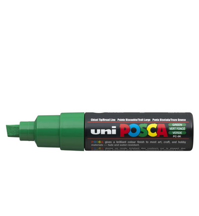 48855- Uni POSCA Marker PC-8K, green - Slika 1
