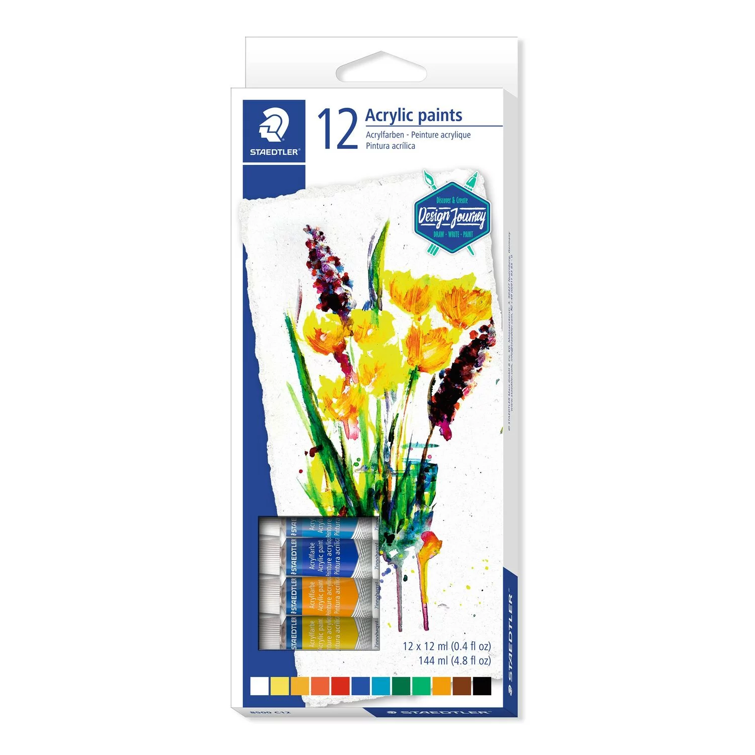 8500c12 STAEDTLER Acrylic Paints 8500 C12 - Slika 1