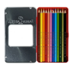 FABER CASTELL Bojice Eco Pencils Metal Box 1/12 115801 - Slika 2