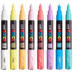 Uni POSCA Marker PC-1M Set Pastel 1/8 - Slika 3
