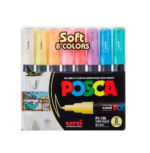 Uni POSCA Marker PC-1M Set Pastel 1/8