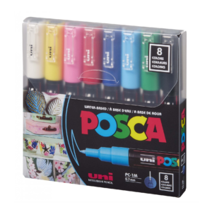 Uni POSCA Marker PC-1M Set Standard 1/8