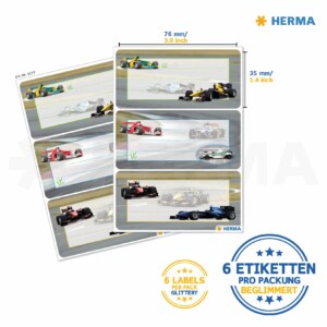 Nalepnice Racing Cars H-5577