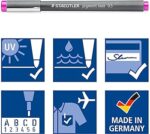 STAEDTLER Pigment liner set 308 05 S2 SB6 - Slika 3
