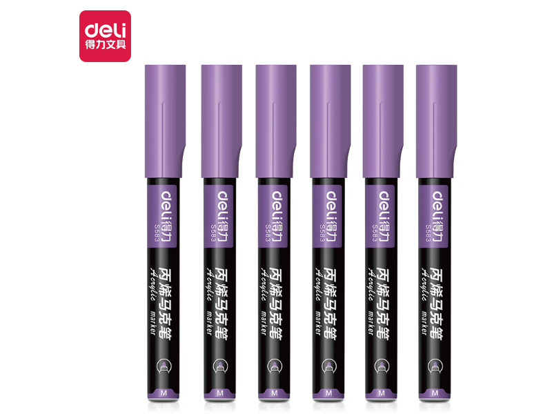 DELI Marker Acrylic S583 V21 violet