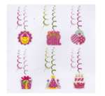 PARTY Girlanda Happy Birthday 18465 - Slika 3