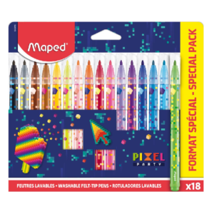 MAPED Flomasteri Pixel 1/18 845416