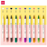 DELI Marker Metallic Colour Dual-tip 70704 - Slika 2
