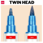 DELI Marker Metallic Colour Dual-tip 70704 - Slika 4