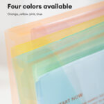 DELI Polyfale fascikla EF766 transparent color - Slika 2