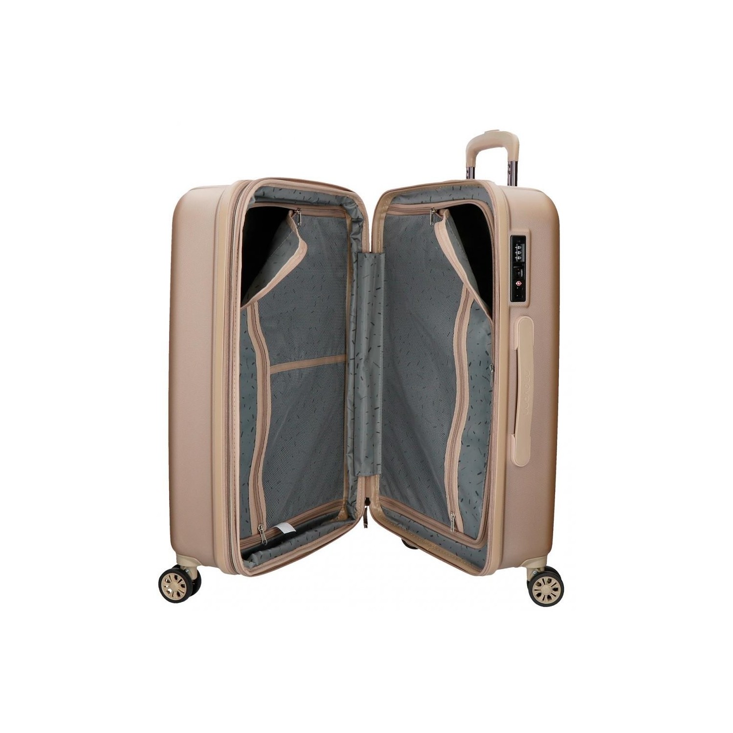 MOVOM Wood champagne kofer 53.192.65 S - Slika 6