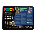 Uni POSCA Marker Gift Set Groovy Mix 1/20 - Slika 3