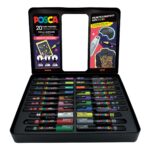 Uni POSCA Marker Gift Set Groovy Mix 1/20 - Slika 4