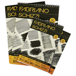 Fabriano Blok Schizzi Sketch 21x29.7/80L 90g 19100716