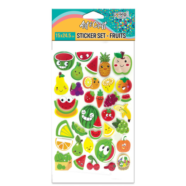 sc2614 Sticker S-cool SC2614 Fruits - Slika 1