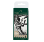 Faber Castell PITT artist pens 167154 Black set