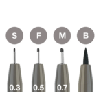 Faber Castell PITT artist pens 167169 Warm Grey IV - Slika 2