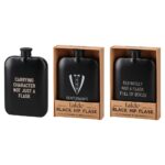 Men's gift - Black hip flash 46929