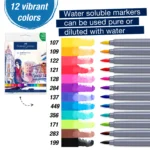Faber Castell Goldfaber Aqua Dual marker set 164612 - Slika 2