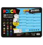 Uni POSCA Marker Gift Set Manga Hero Mix 1/20 - Slika 3