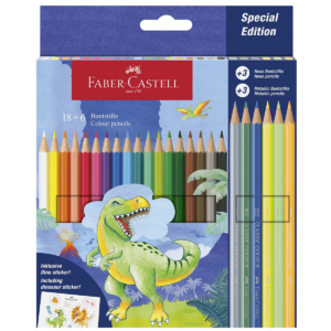 FABER CASTELL Bojice Special Edition 1/18+6 111222 Dino