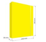 Fascikla Box A4 11874 yellow - Slika 2