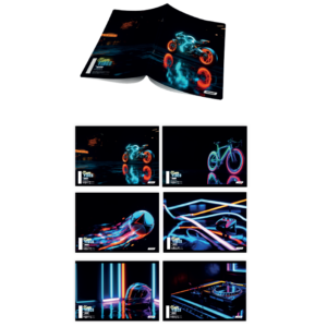 TARGET Sveska Neon Vibes A4 dikto 28167