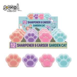 S-COOL zarezač i gumica Garden cat SC3512