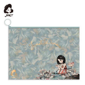 JANET Polyfale fascikla A4 The Lotus Lover 95729