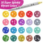 FABER CASTELL Flomasteri Double Glitter 1/20 151108 - Slika 4