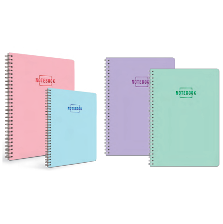 333820 Sveska Hard Pastel A5 SP TP dikto 150L 333.850 - Slika 1