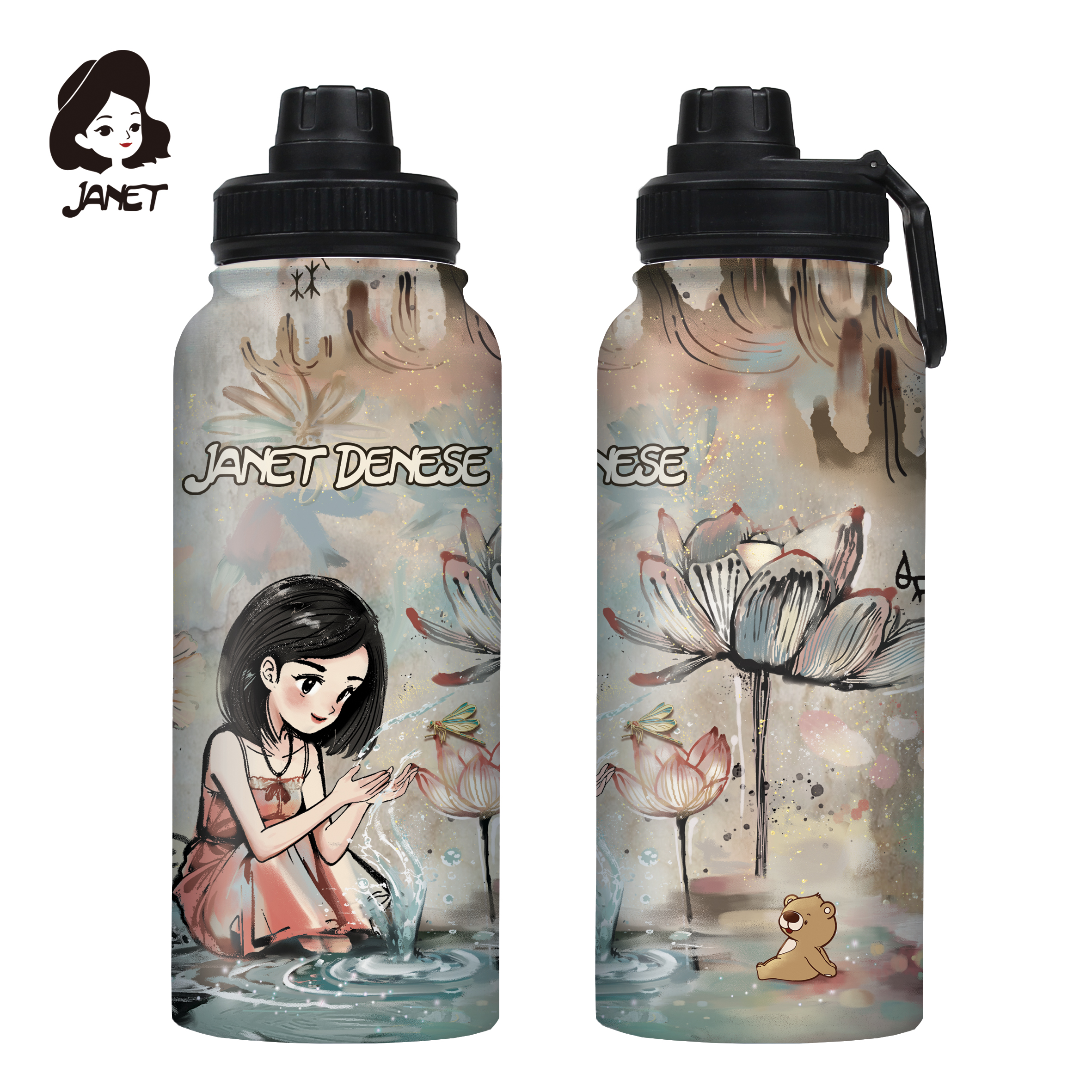 95484 JANET The Lotus Lover termos 95484 - Slika 1