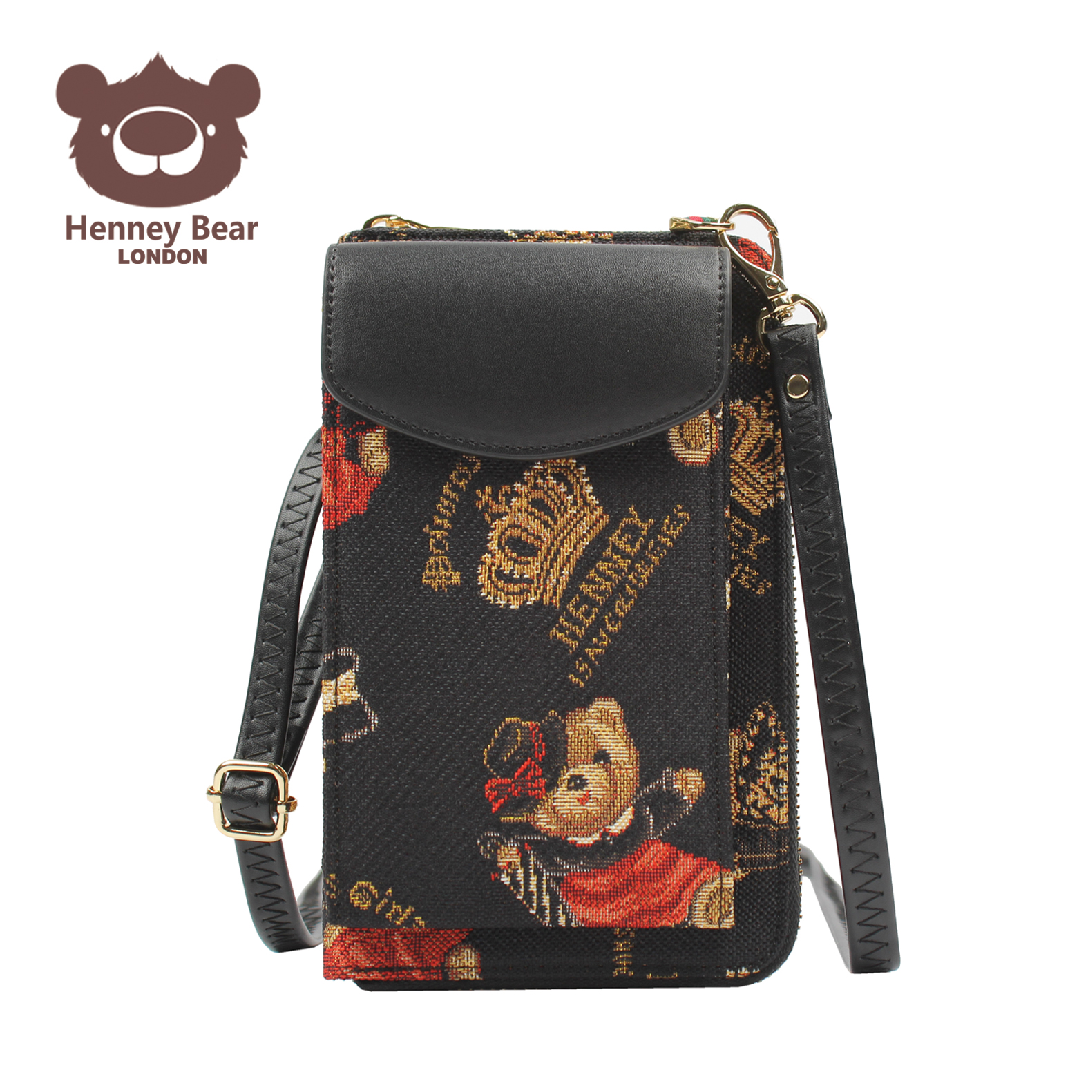 28457 HENNEY BEAR Crown Bear novčanik 28457 - Slika 1