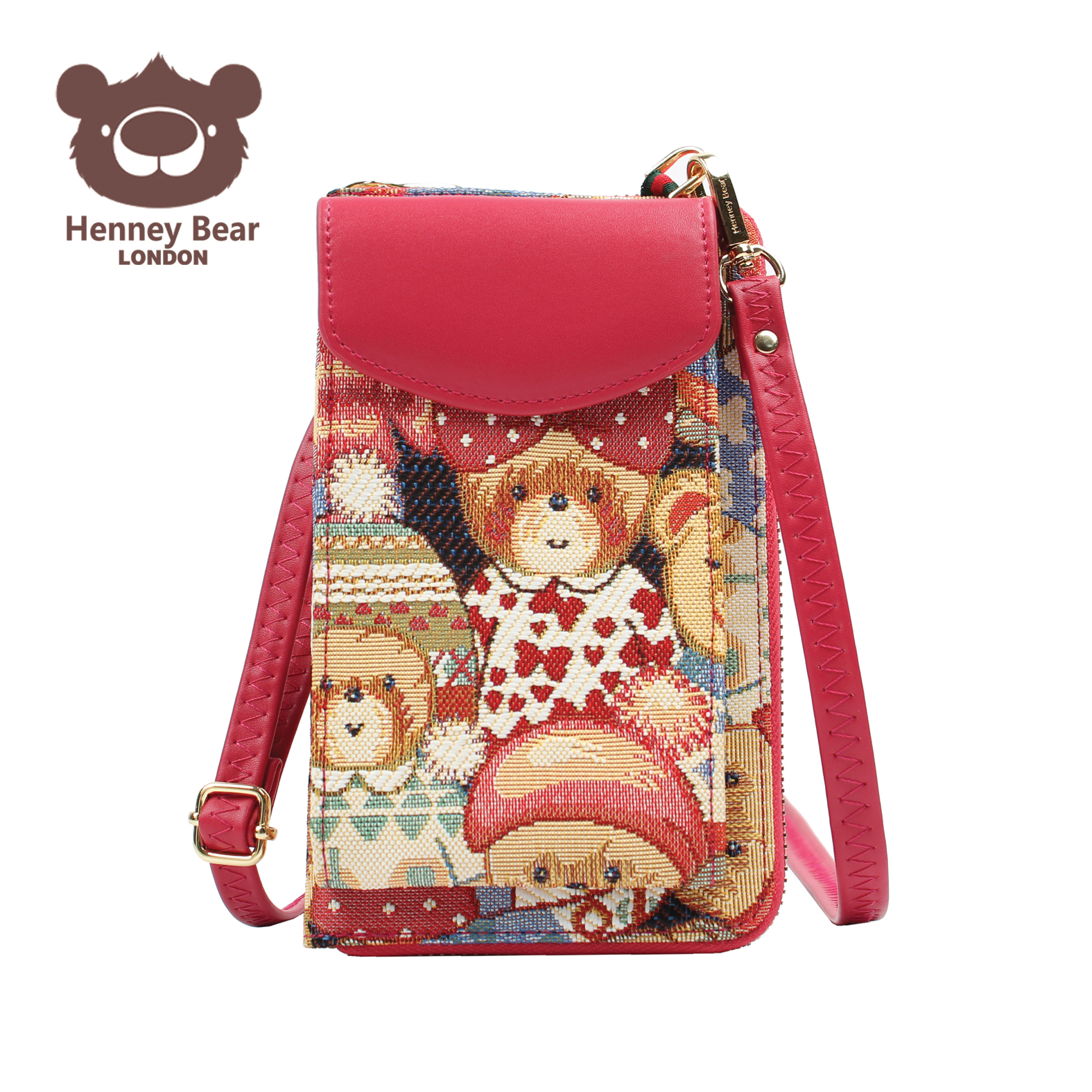 28464 HENNEY BEAR Cute Bear novčanik 28464 - Slika 1