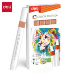 DELI Marker Acrylic EC193-65 camel