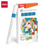 DELI Marker Acrylic EC193-48 royal green